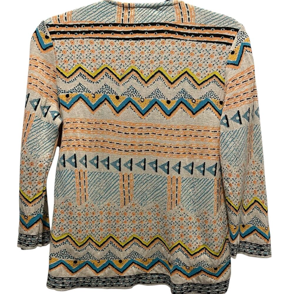 Aldomartins Jacquard Artisan Knit Statement Jacket US 10/EU 44 MadeinBarcelona - Picture 5 of 10